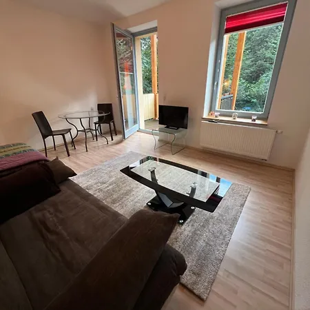 公寓 Ruhige 10 Min Zum Domplatz 埃尔福特